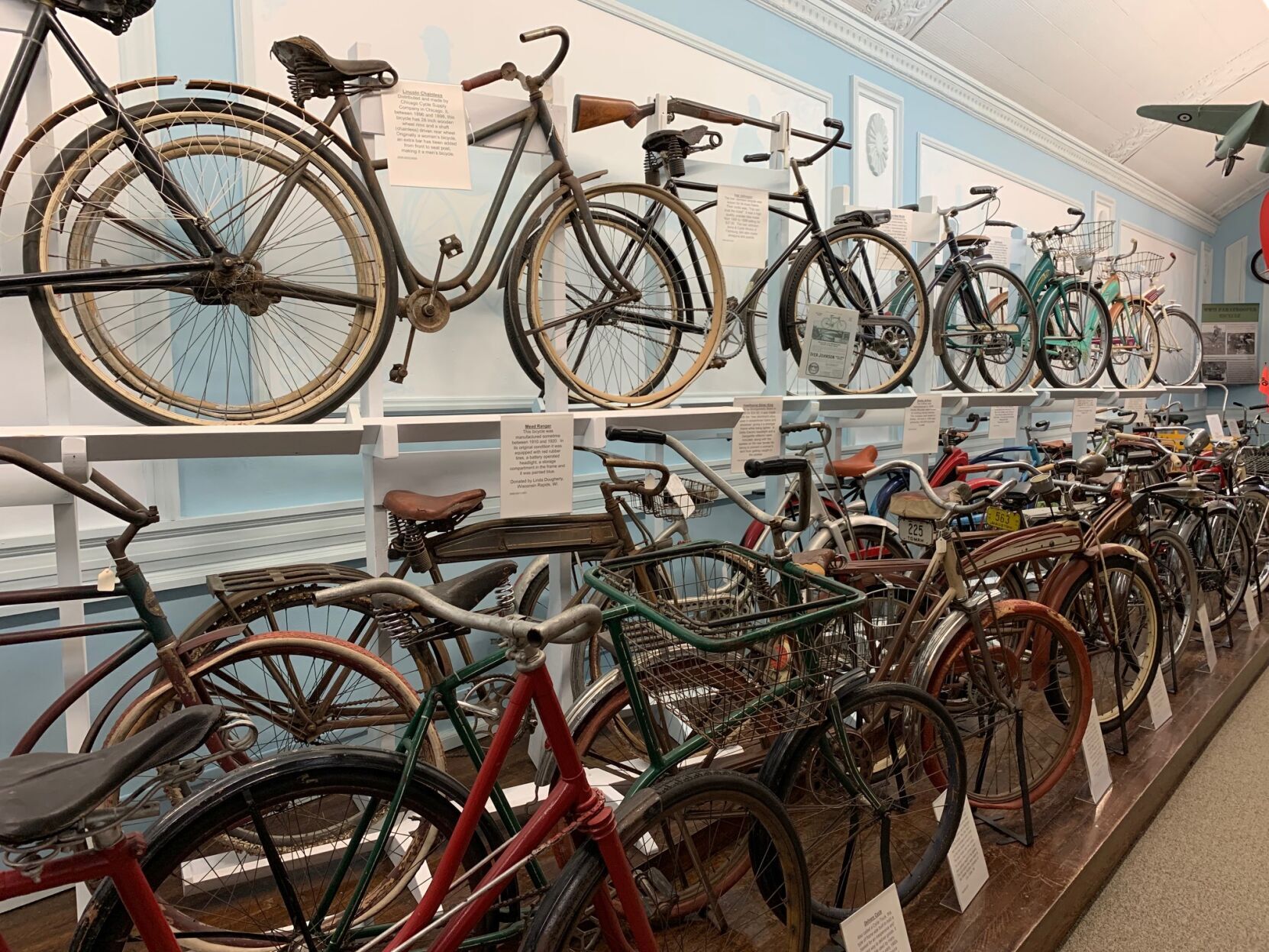 Deke Slayton and bicycles